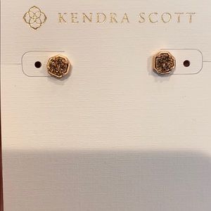 Kendra Scott Nola stud rose gold earrings